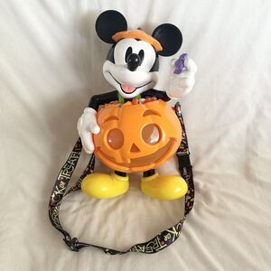 Disney Parks Halloween 2024 Mickey Mouse Jack O Lantern Popcorn Bucket